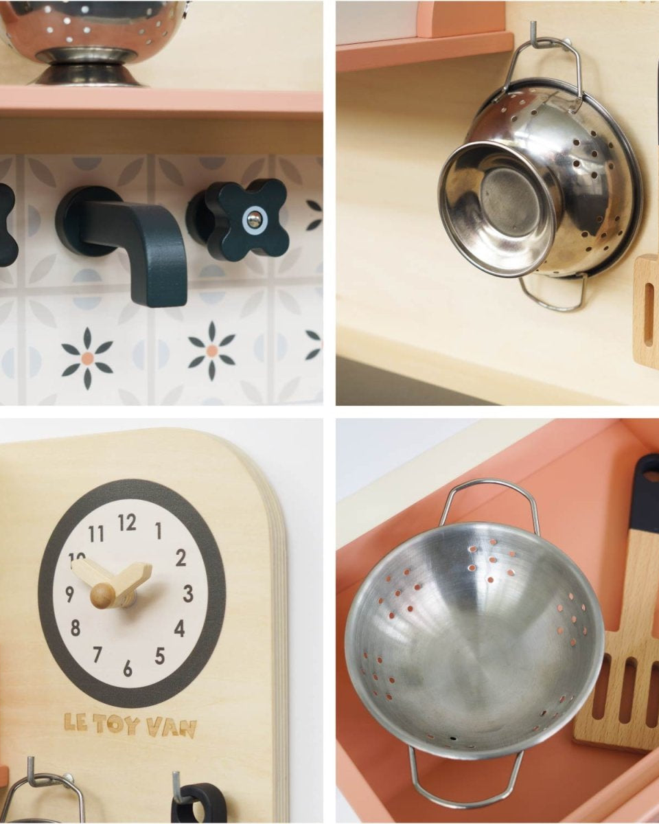 Grande cuisine en bois familiale -Jouets d'imitation- Boutique LeoLudo-Le Toy Van