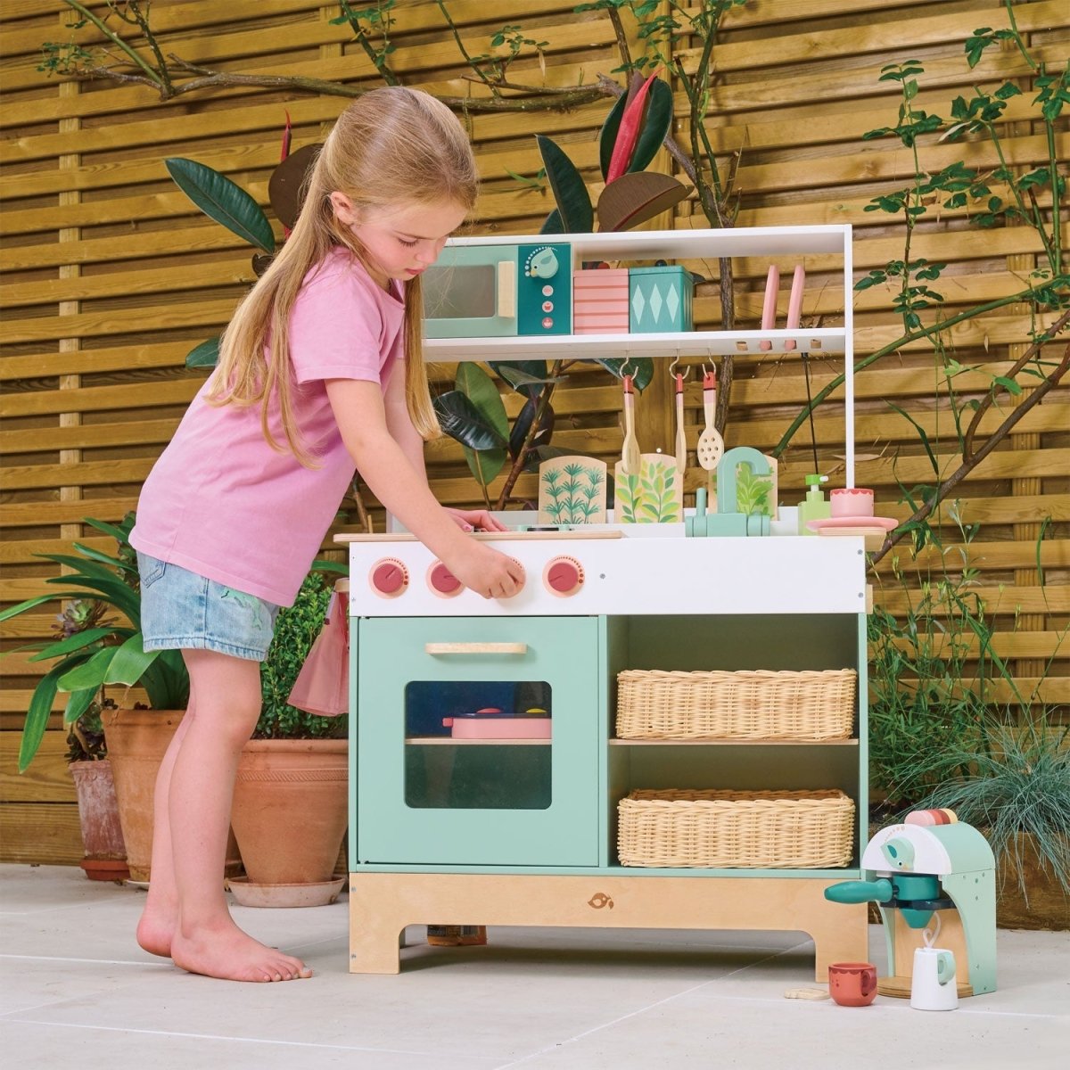 Grande cuisine Kitchen Range -Jouets d'imitation- Boutique LeoLudo-Tender Leaf Toys