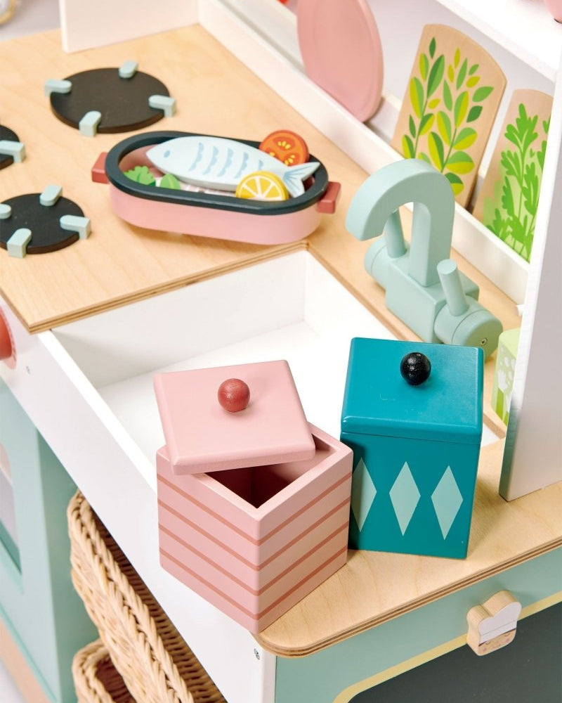 Grande cuisine Kitchen Range -Jouets d'imitation- Boutique LeoLudo-Tender Leaf Toys