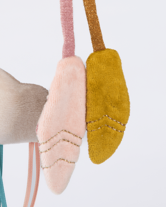 Grande peluche Spirale d'activités Cygne - Jouets d'éveil - Boutique LeoLudo - Moulin Roty