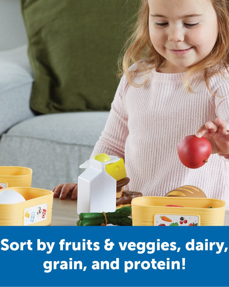 Groupes alimentaires Pick 'n' Sort New Sprouts - Jeux éducatifs - Boutique LeoLudo - Learning Resources