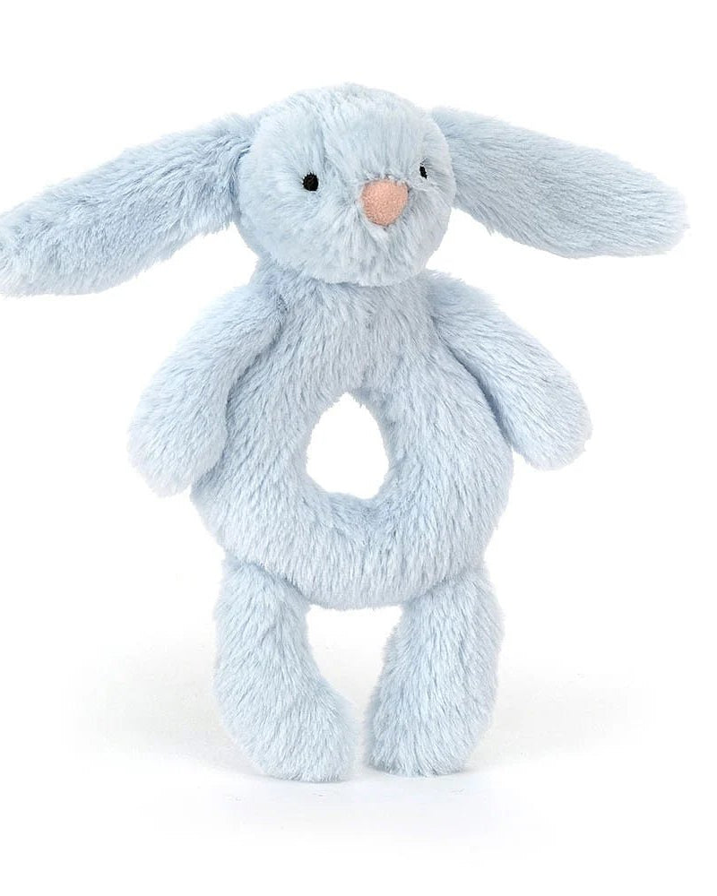 Hochet anneau - Lapin Bashful bleu - Jouets d'éveil - Boutique LeoLudo - Jellycat