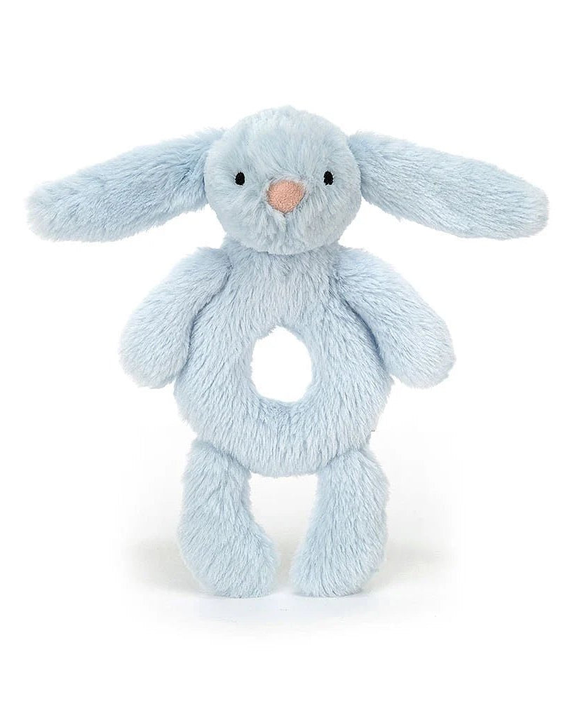 Hochet anneau - Lapin Bashful bleu - Jouets d'éveil - Boutique LeoLudo - Jellycat