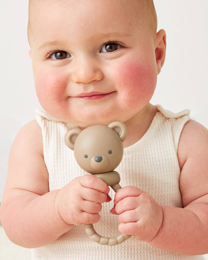 Hochet de dentition Shake & Smile -Jouets d'éveil- Boutique LeoLudo-Itzy Ritzy Canada