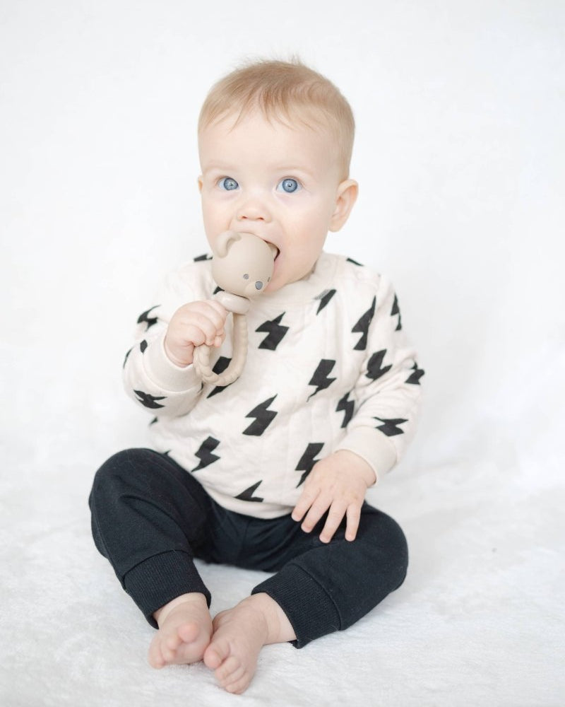 Hochet de dentition Shake & Smile -Jouets d'éveil- Boutique LeoLudo-Itzy Ritzy Canada