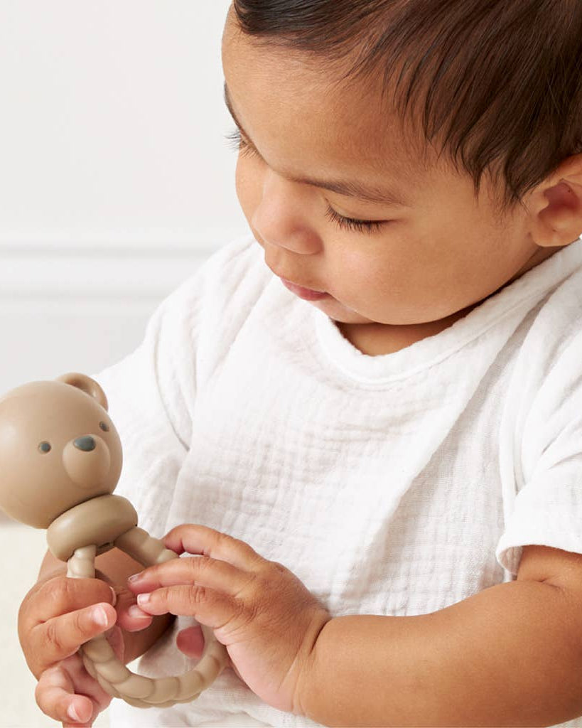 Hochet de dentition Shake & Smile -Jouets d'éveil- Boutique LeoLudo-Itzy Ritzy Canada