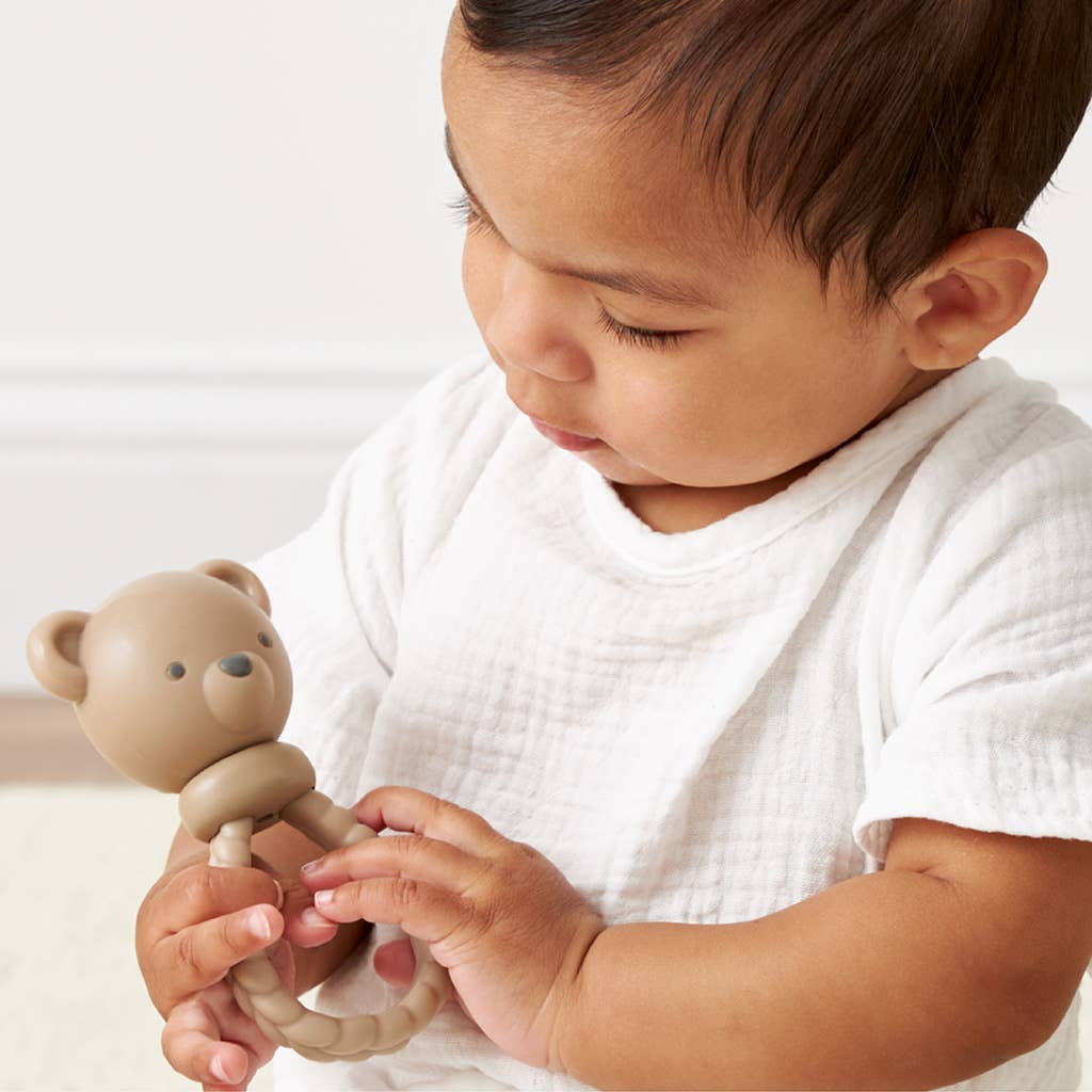 Hochet de dentition Shake & Smile -Jouets d'éveil- Boutique LeoLudo-Itzy Ritzy Canada