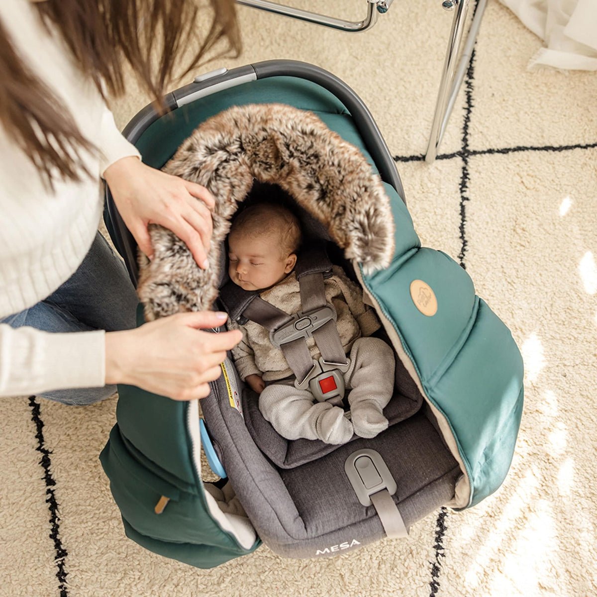 Housse hiver de siège d'auto - options de couleur -Équipement bébé- Boutique LeoLudo-Petit Coulou