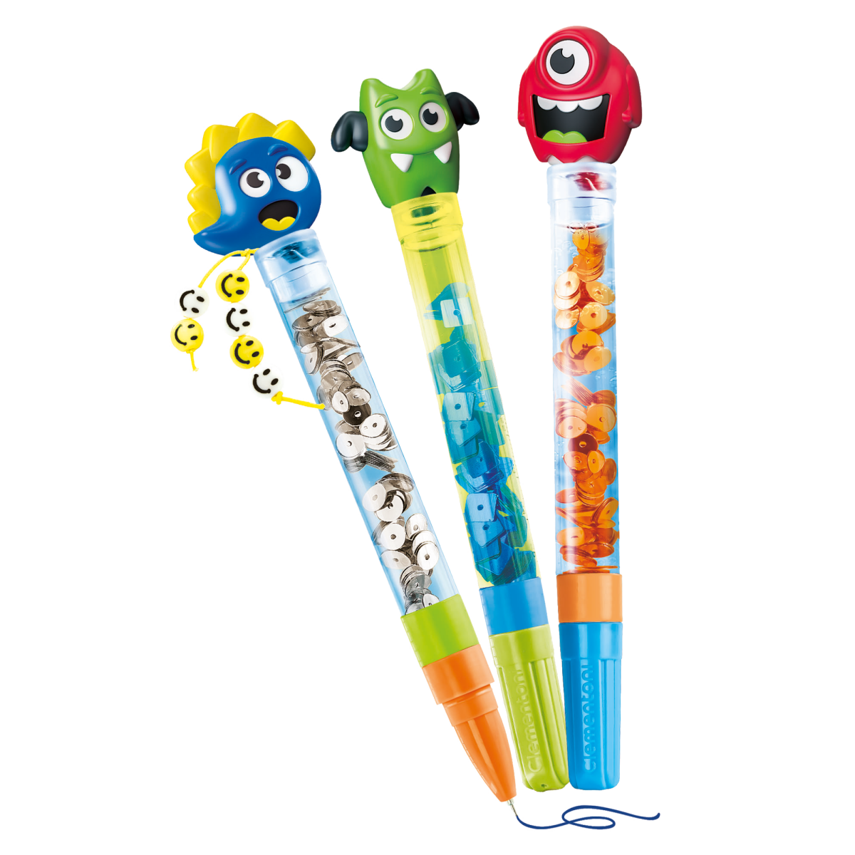Idea - Crée tes stylos Monstres -Art & bricolage- Boutique LeoLudo-Clementoni