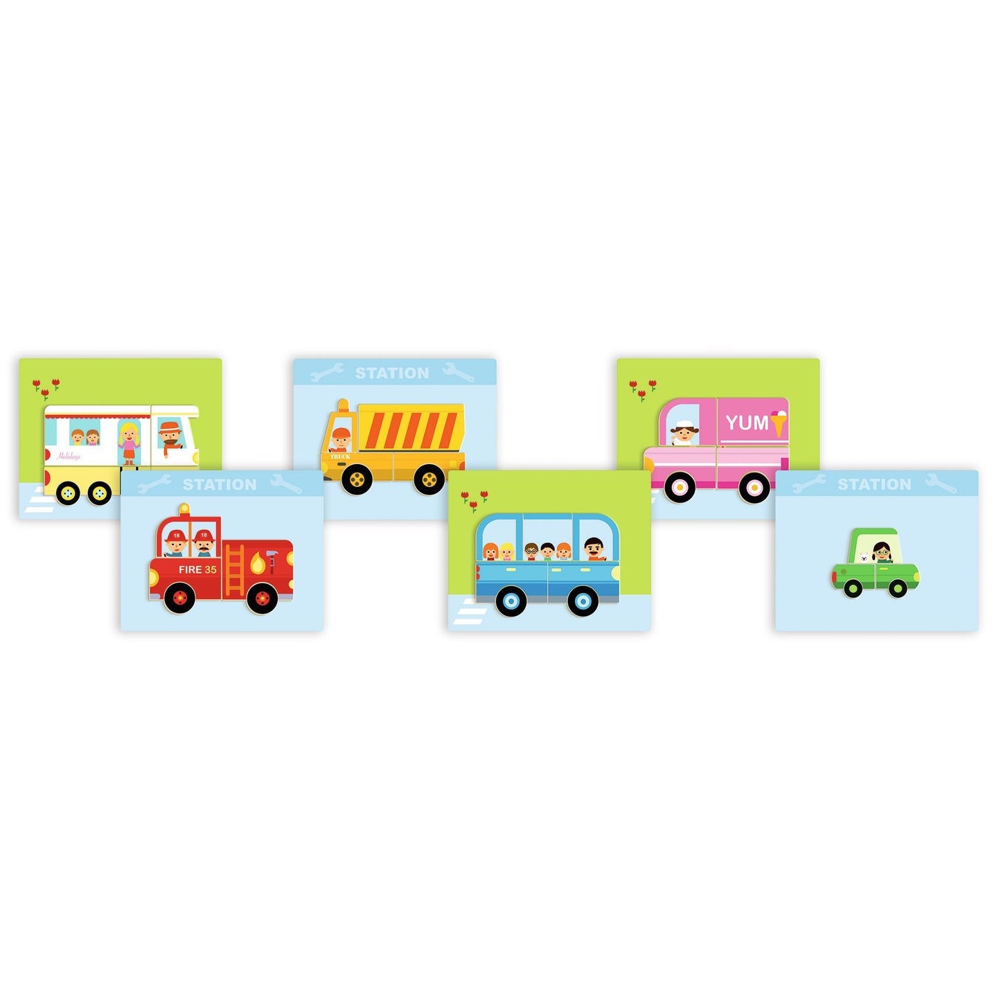 Inzebox Vehicles - Djeco - vue 2