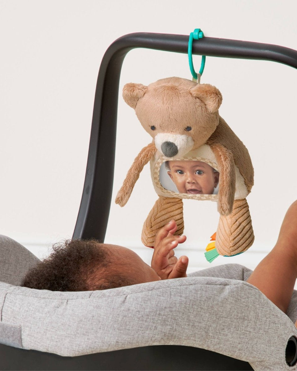 Itzy Bitzy Mirror™ – Theo le petit ours -Jouets d'éveil- Boutique LeoLudo-Itzy Ritzy Canada