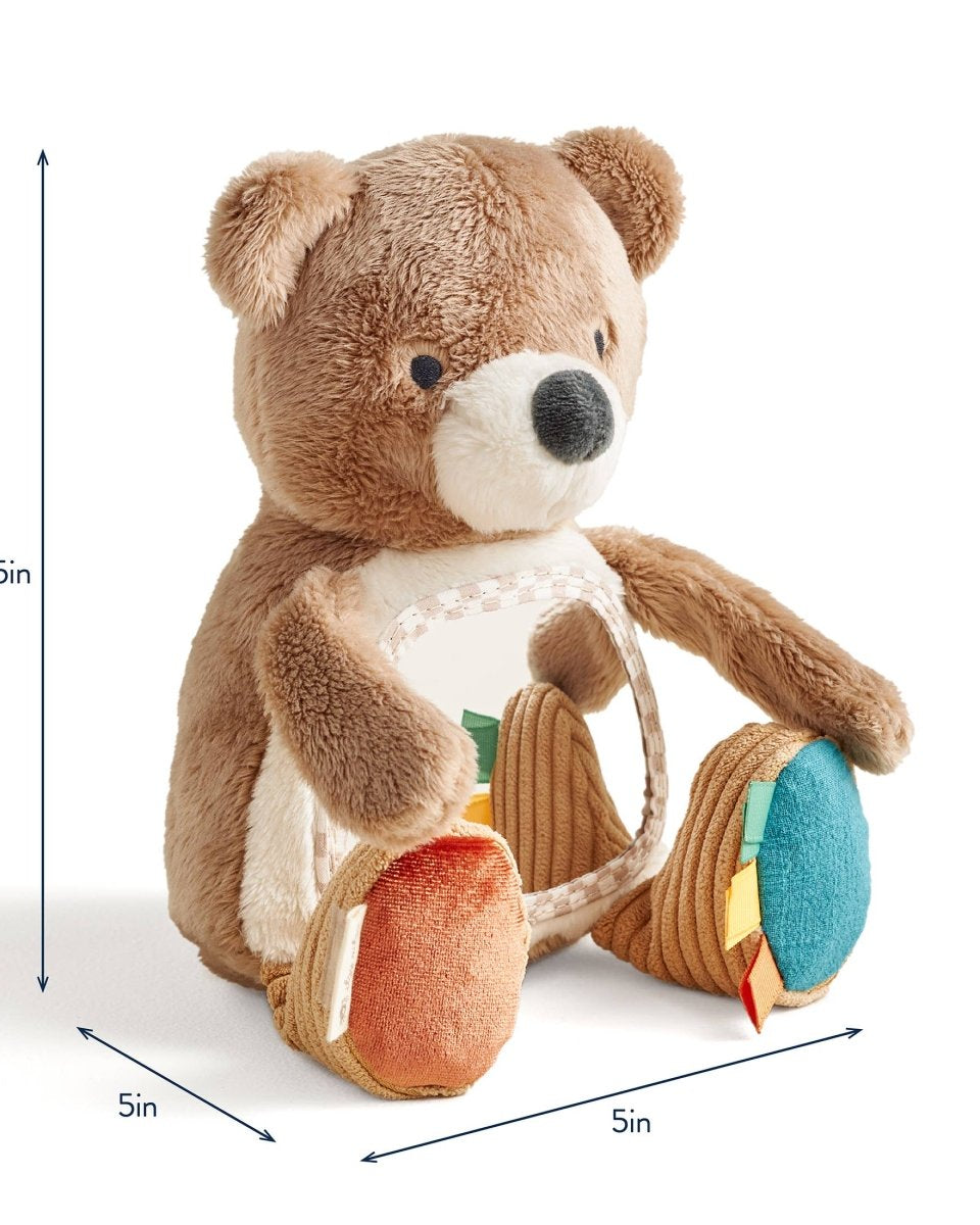 Itzy Bitzy Mirror™ – Theo le petit ours -Jouets d'éveil- Boutique LeoLudo-Itzy Ritzy Canada