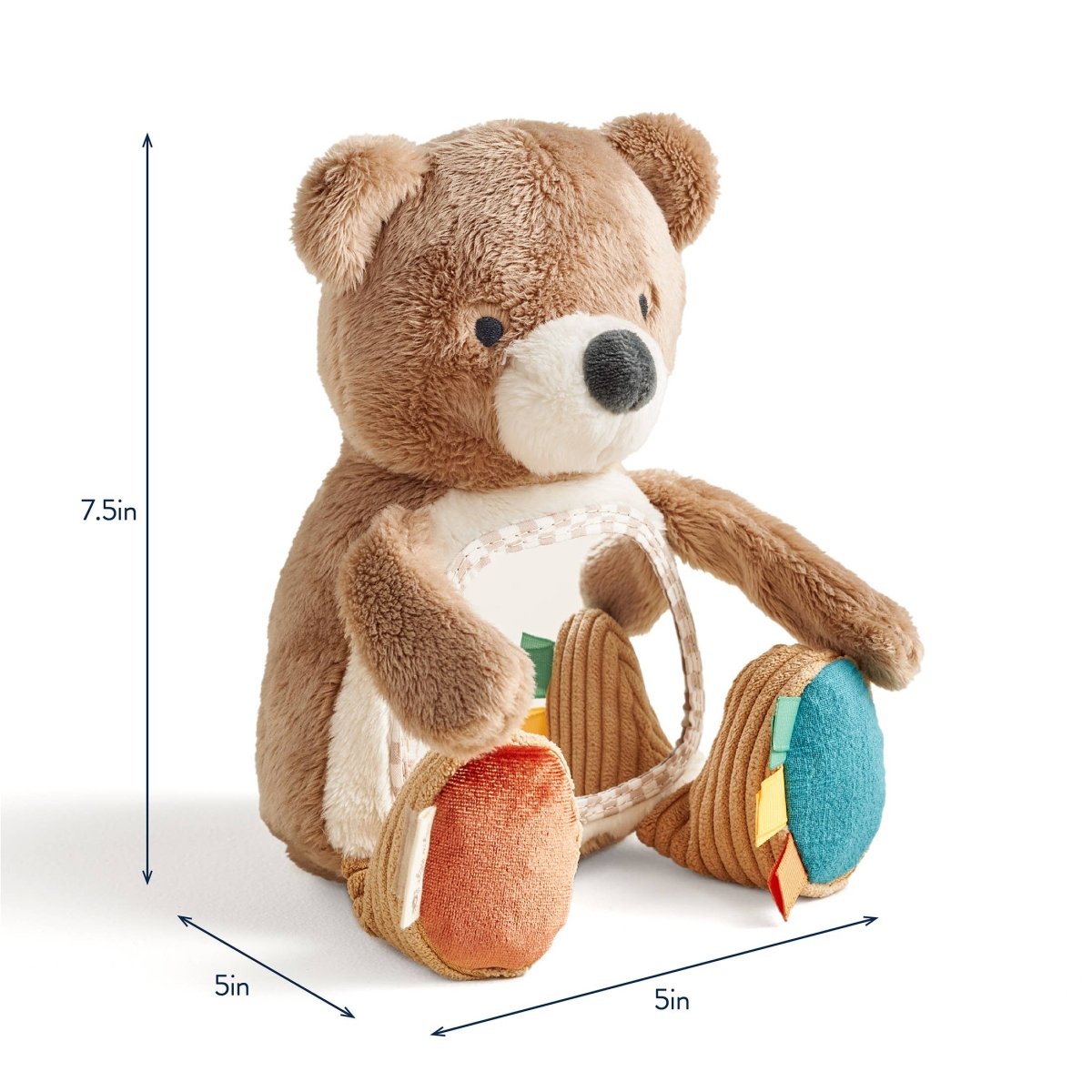 Itzy Bitzy Mirror™ – Theo le petit ours -Jouets d'éveil- Boutique LeoLudo-Itzy Ritzy Canada
