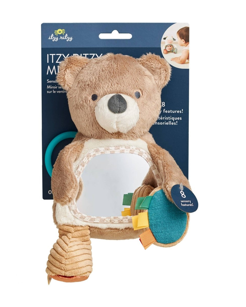 Itzy Bitzy Mirror™ – Theo le petit ours -Jouets d'éveil- Boutique LeoLudo-Itzy Ritzy Canada