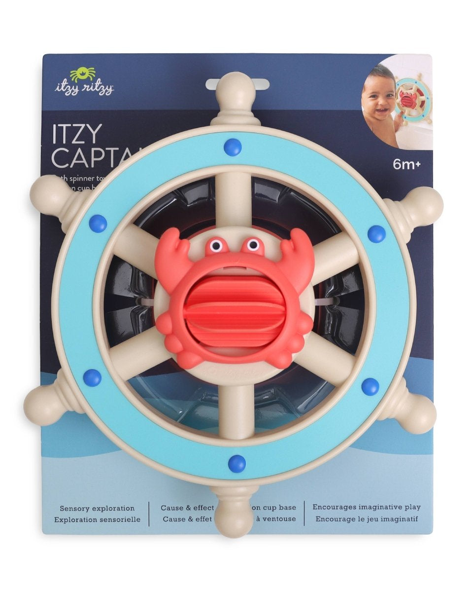 Itzy Captain™ – Volant d’activités sensoriel -Jouets d'éveil- Boutique LeoLudo-Itzy Ritzy Canada