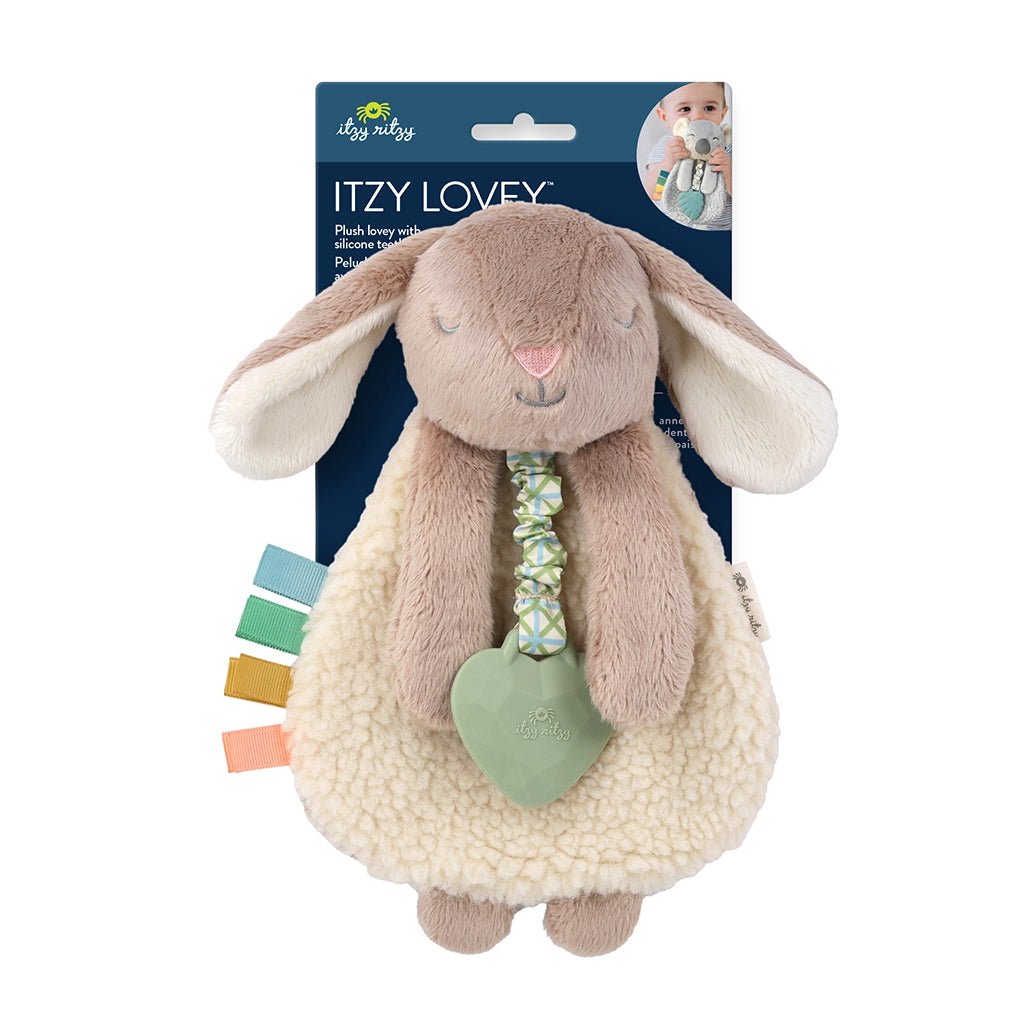Itzy Friends Lovey™ – Doudou sensoriel Lapin -Jouets d'éveil- Boutique LeoLudo-Itzy Ritzy Canada