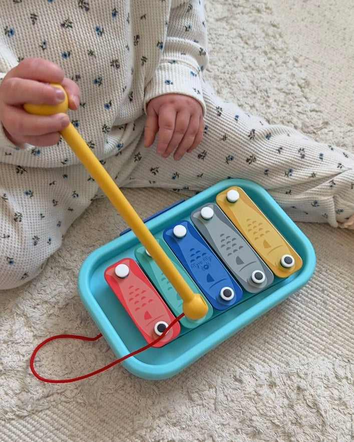 Itzy Music School – Xylophone « Sardines » -Jouets d'éveil- Boutique LeoLudo-Itzy Ritzy Canada