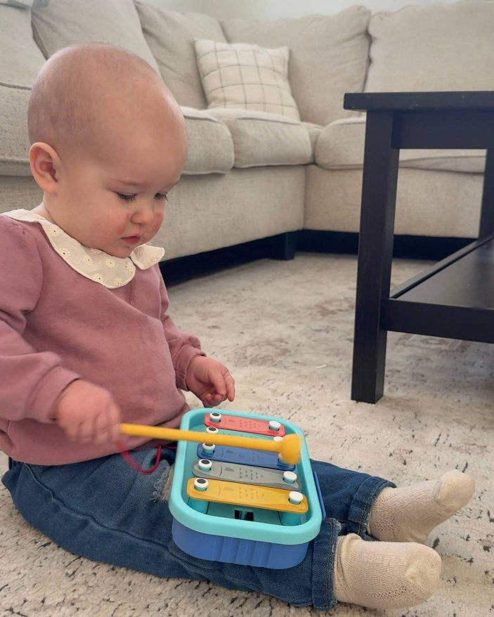 Itzy Music School – Xylophone « Sardines » -Jouets d'éveil- Boutique LeoLudo-Itzy Ritzy Canada