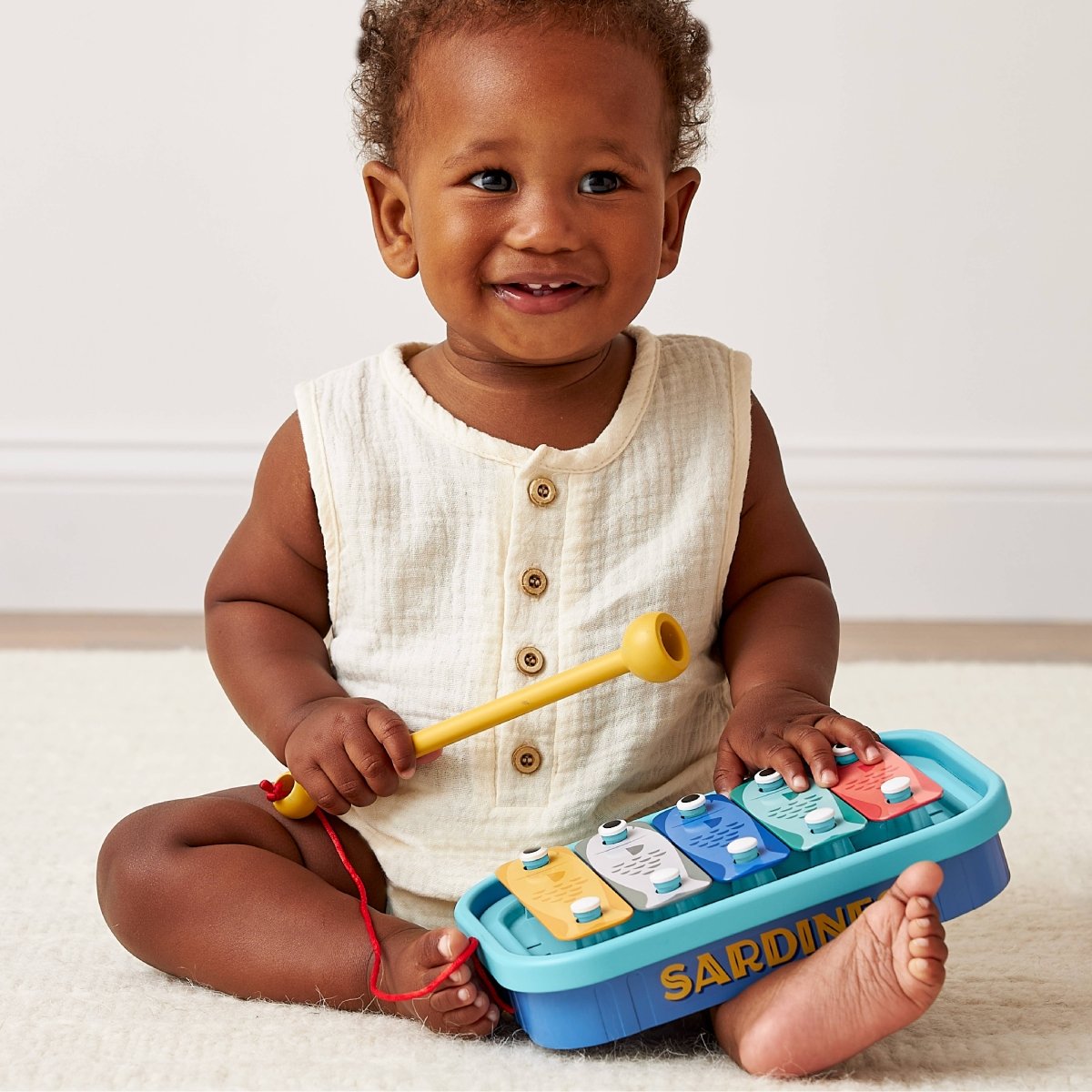 Itzy Music School – Xylophone « Sardines » -Jouets d'éveil- Boutique LeoLudo-Itzy Ritzy Canada