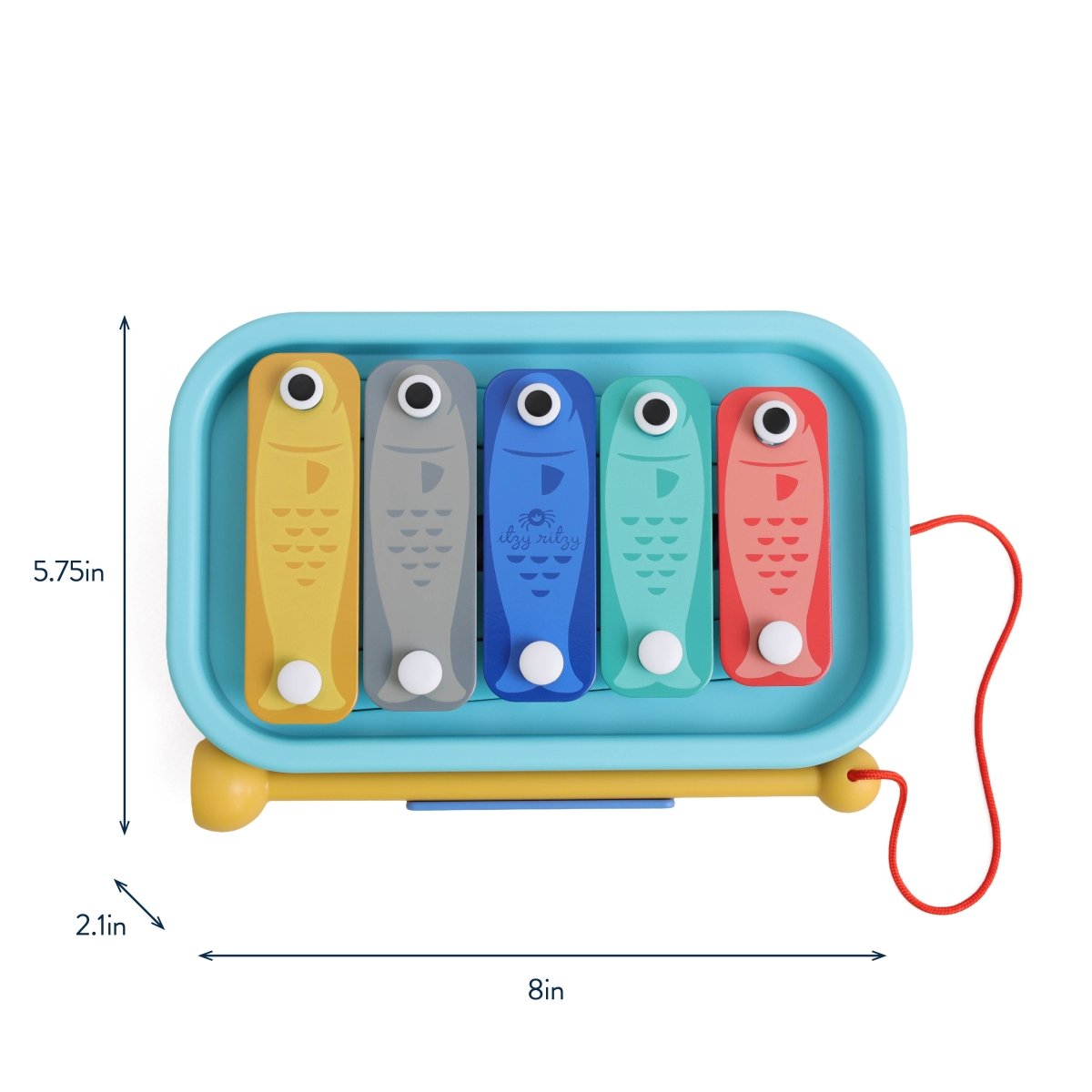Itzy Music School – Xylophone « Sardines » -Jouets d'éveil- Boutique LeoLudo-Itzy Ritzy Canada