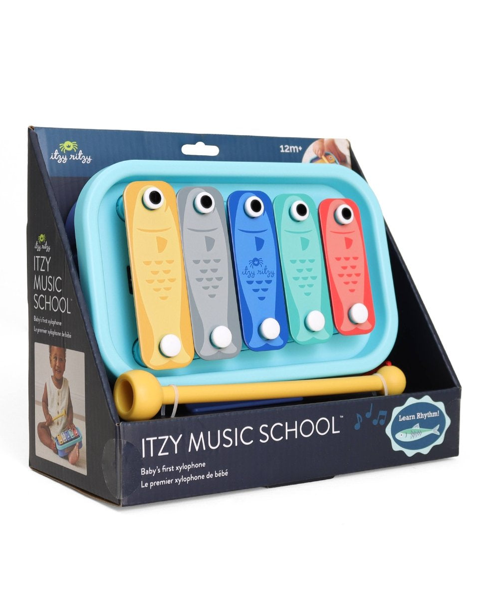 Itzy Music School – Xylophone « Sardines » -Jouets d'éveil- Boutique LeoLudo-Itzy Ritzy Canada