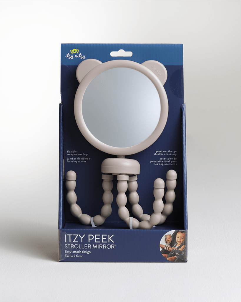 Itzy Peek Stroller Mirror™ – Miroir pour poussette -Équipement bébé- Boutique LeoLudo-Itzy Ritzy Canada