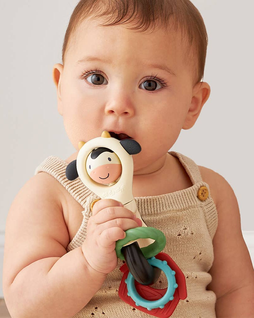 Itzy Spinner™ – Hochet et jouet de dentition sensoriel -Jouets sensoriels- Boutique LeoLudo-Itzy Ritzy Canada