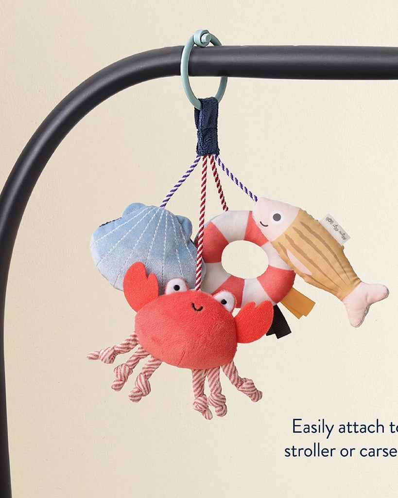 Itzy Travel Charms™ – Seaside -Jouets de dentition- Boutique LeoLudo-Itzy Ritzy Canada