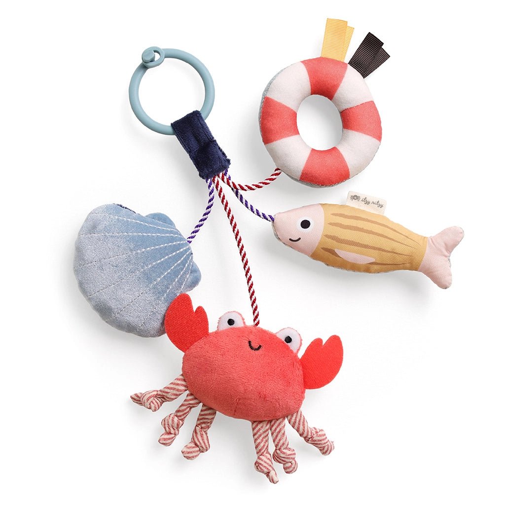 Itzy Travel Charms™ – Seaside -Jouets de dentition- Boutique LeoLudo-Itzy Ritzy Canada