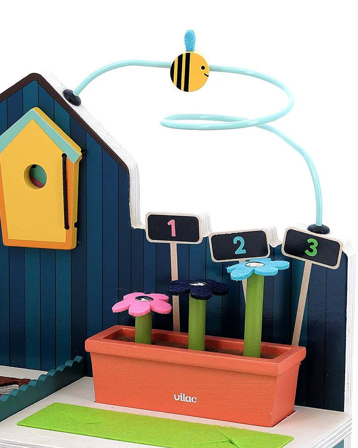 Jardin d’éveil en bois multi - activités - Jouets d'éveil - Boutique LeoLudo - Vilac