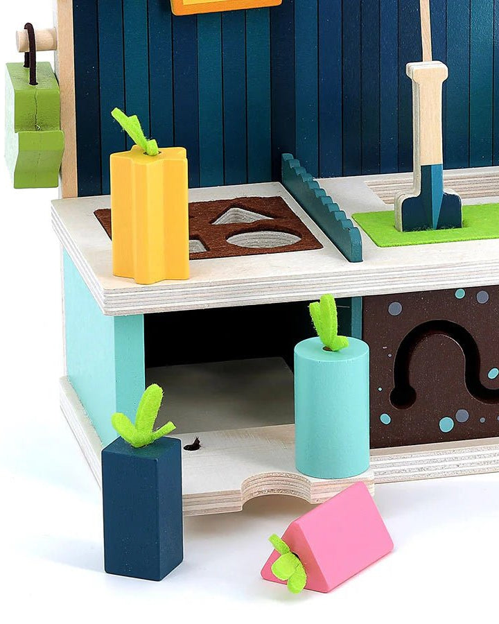 Jardin d’éveil en bois multi - activités - Jouets d'éveil - Boutique LeoLudo - Vilac