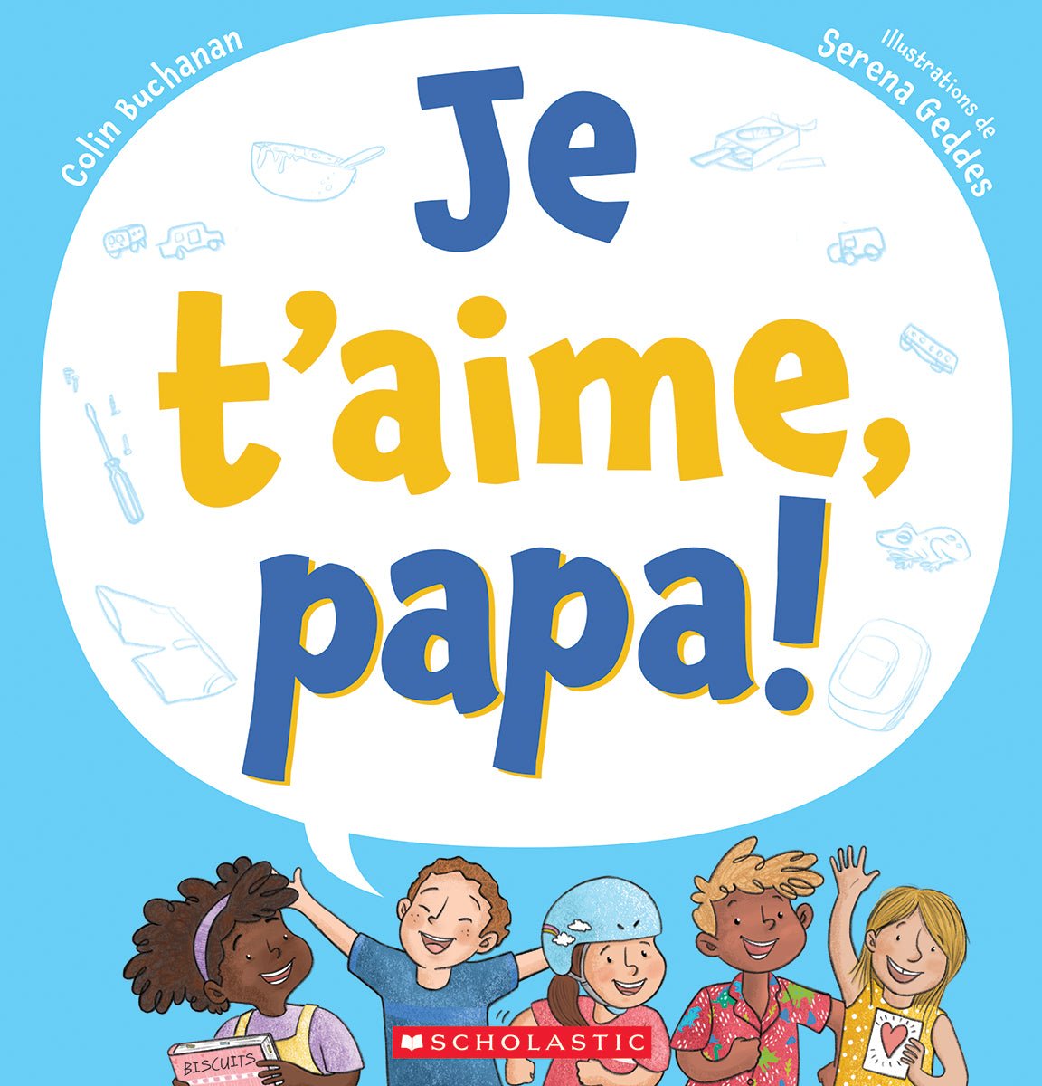 Je t'aime, papa! - Idée cadeau Fête des Pères Livres- Boutique LeoLudo