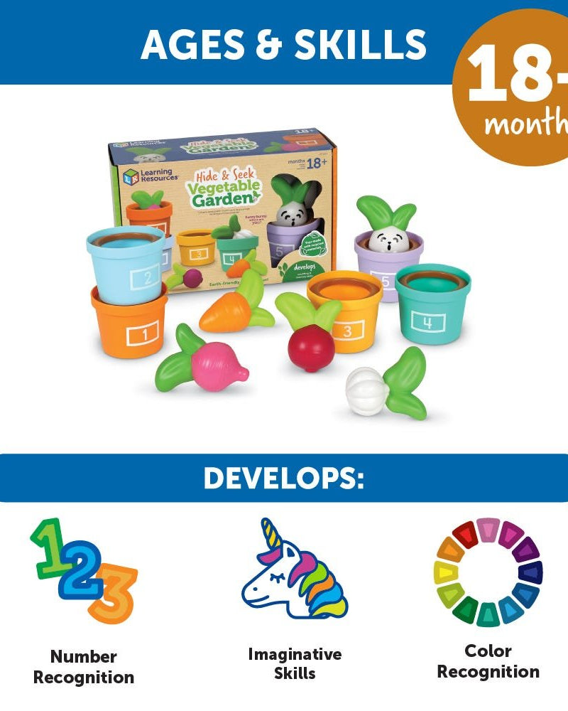 Jeu Cache-cache potager : amusez-vous dans le jardin ! Jeux éducatifs- Boutique LeoLudo