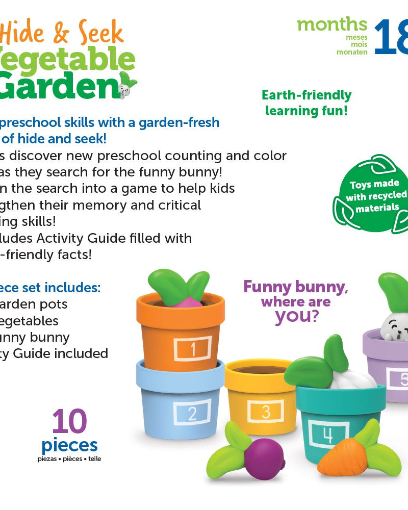 Jeu Cache-cache potager : amusez-vous dans le jardin ! Jeux éducatifs- Boutique LeoLudo