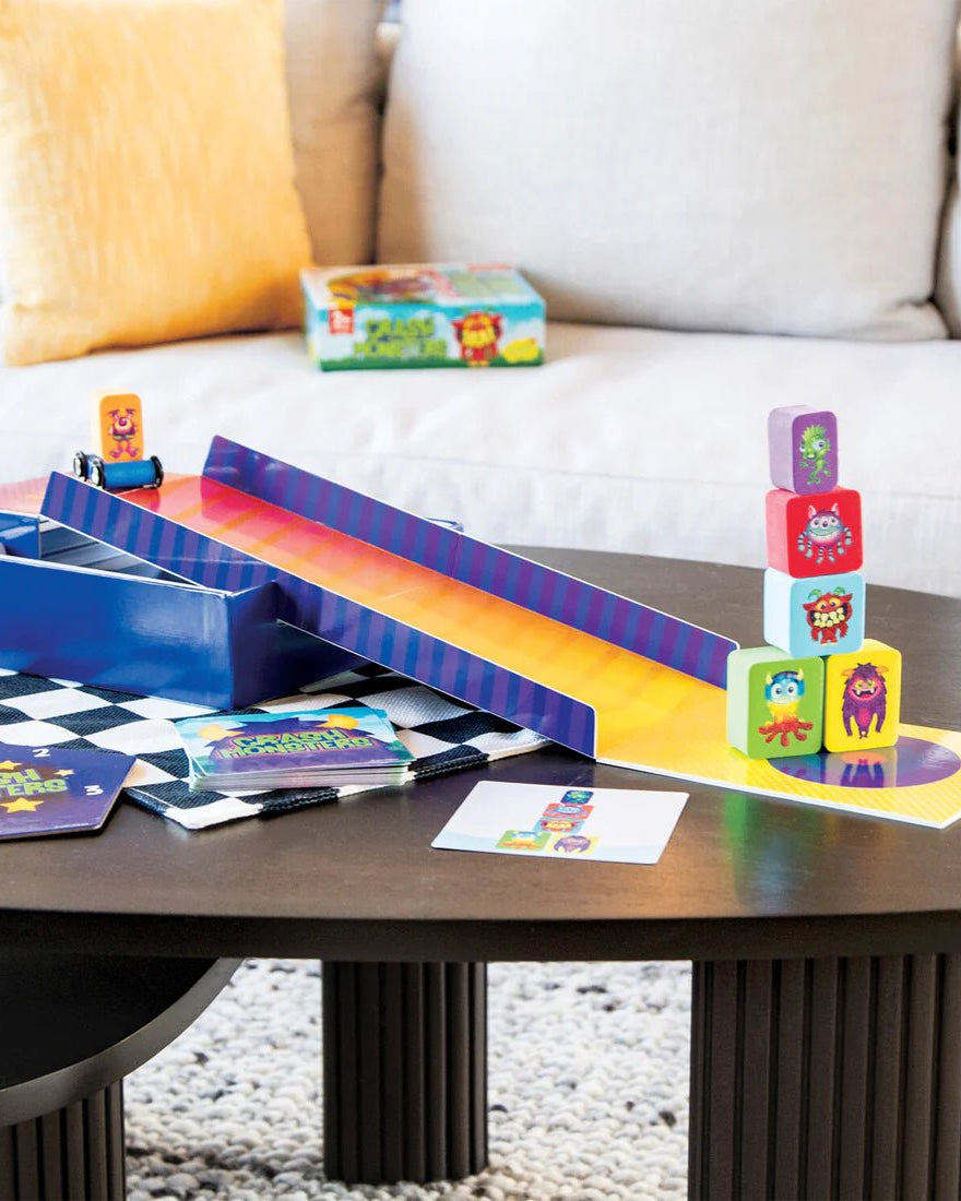 Jeu coopératif Crash Monsters – Peaceable Kingdom -Jeux de société- Boutique LeoLudo-Peaceable Kingdom