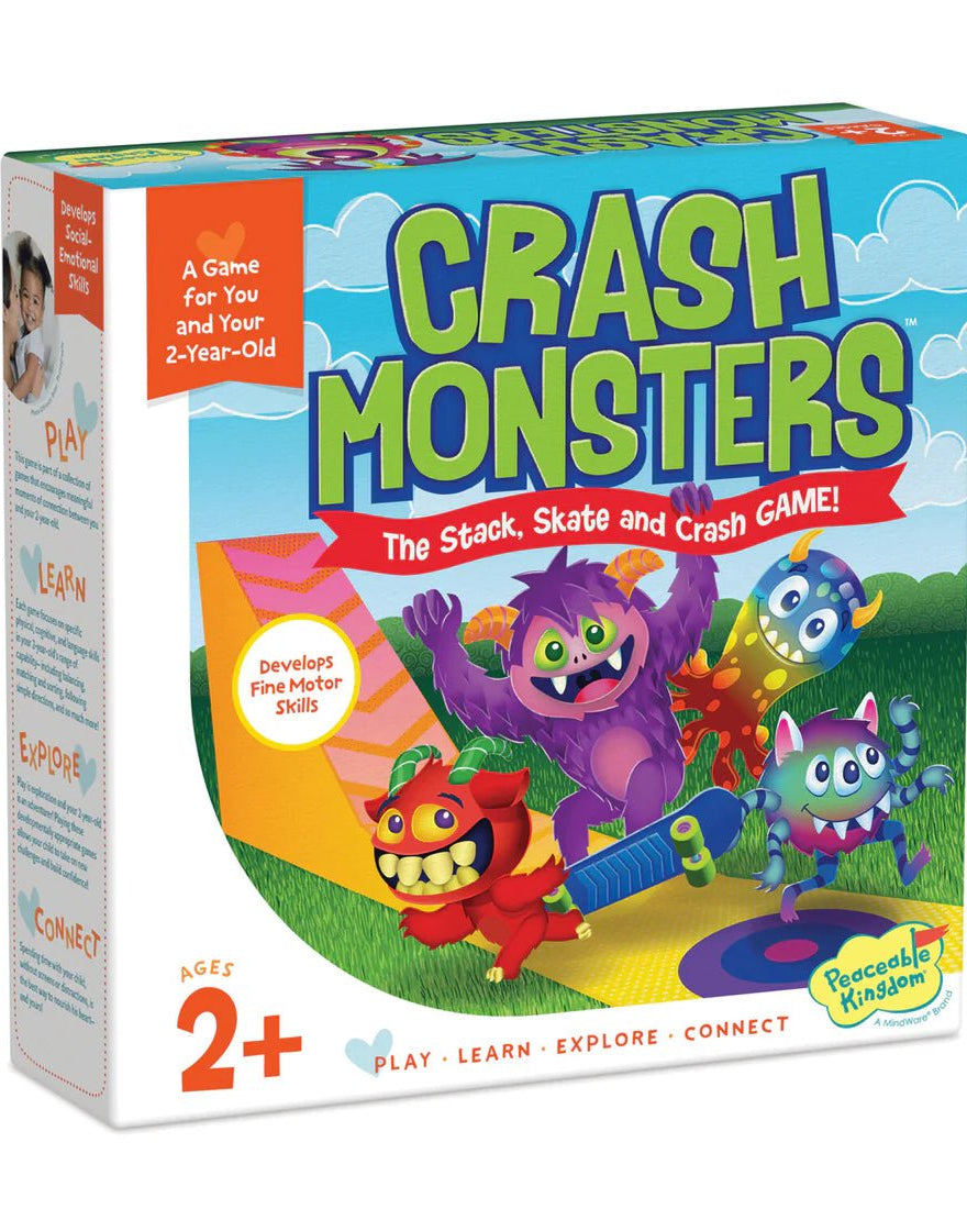 Jeu coopératif Crash Monsters – Peaceable Kingdom -Jeux de société- Boutique LeoLudo-Peaceable Kingdom
