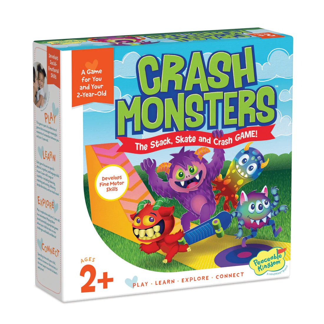 Jeu coopératif Crash Monsters – Peaceable Kingdom -Jeux de société- Boutique LeoLudo-Peaceable Kingdom