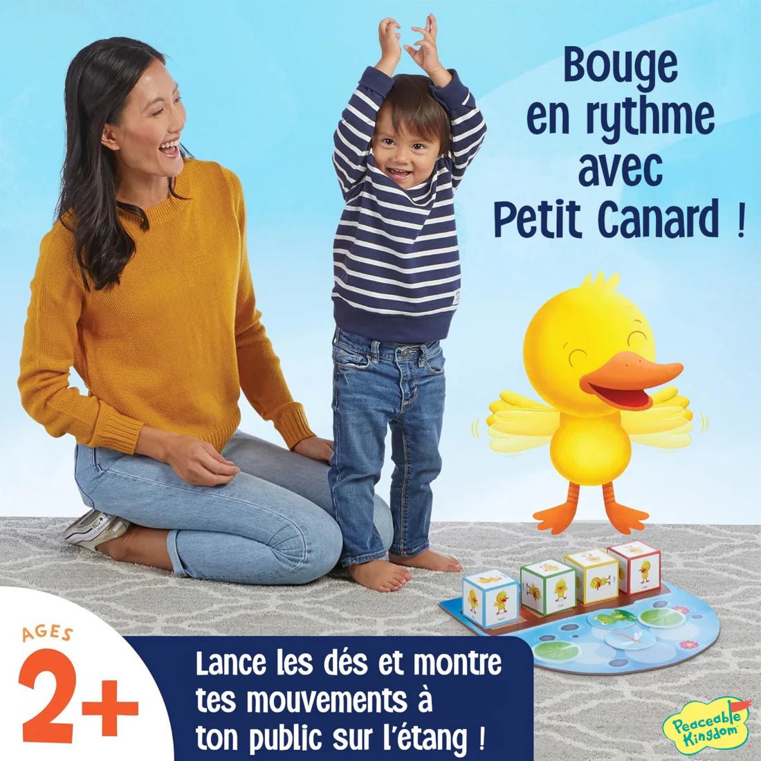 Jeu coopératif Danse, petit canard! -Jeux de société- Boutique LeoLudo-Peaceable Kingdom