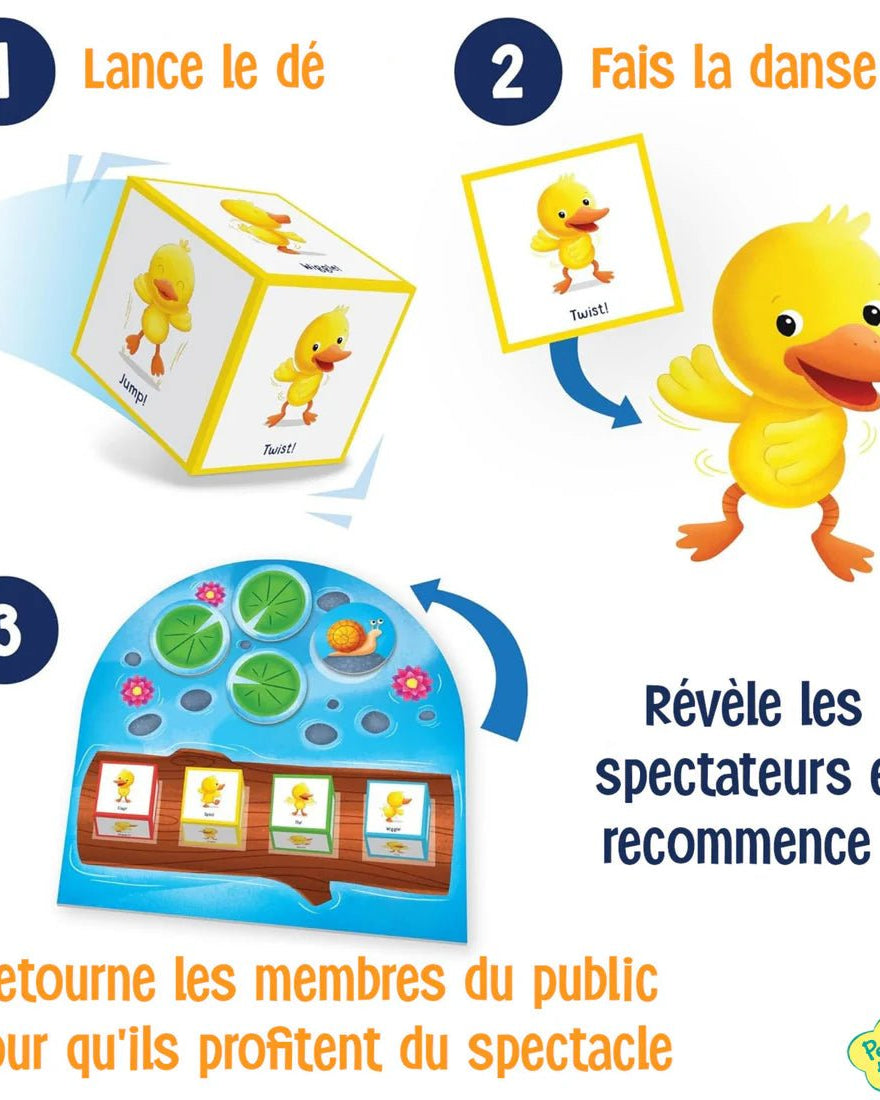Jeu coopératif Danse, petit canard! -Jeux de société- Boutique LeoLudo-Peaceable Kingdom