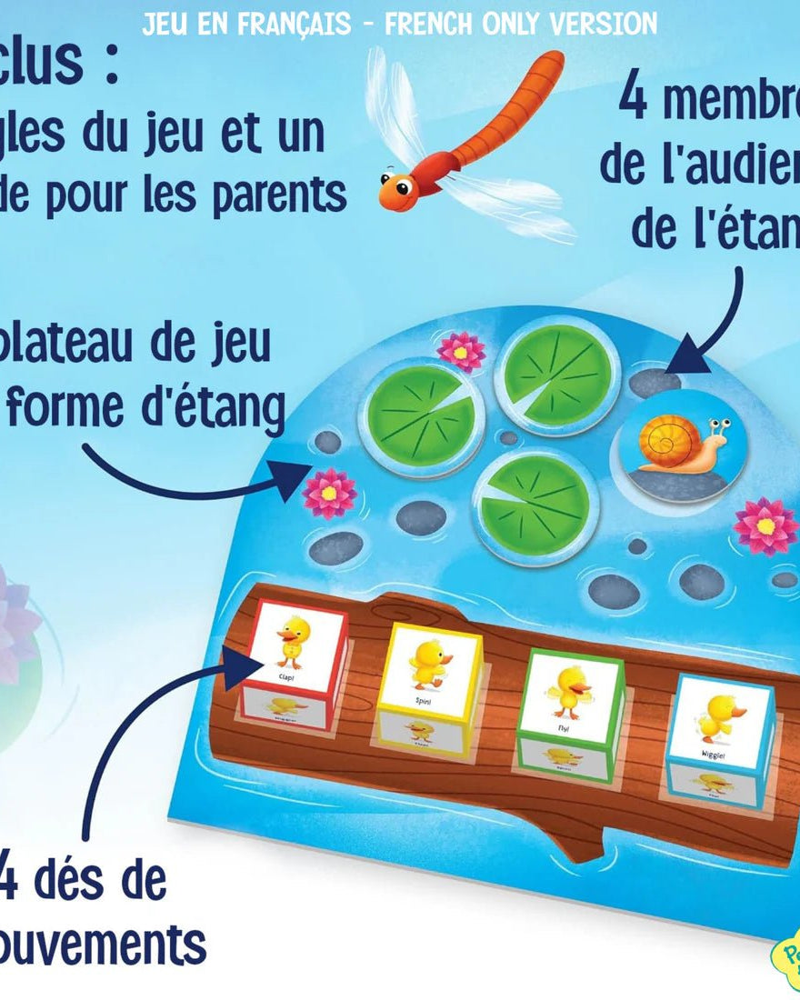 Jeu coopératif Danse, petit canard! -Jeux de société- Boutique LeoLudo-Peaceable Kingdom