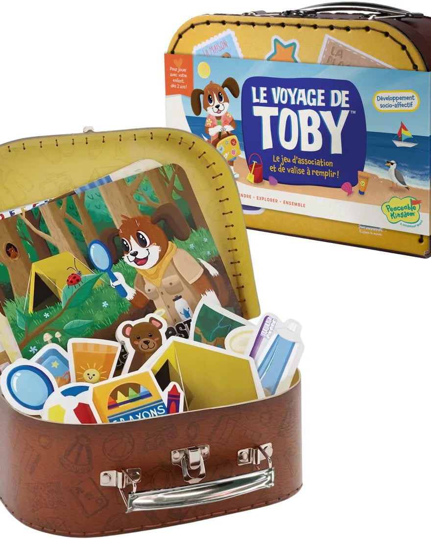 Jeu coopératif Le voyage de Toby -Jeux de société- Boutique LeoLudo-Peaceable Kingdom