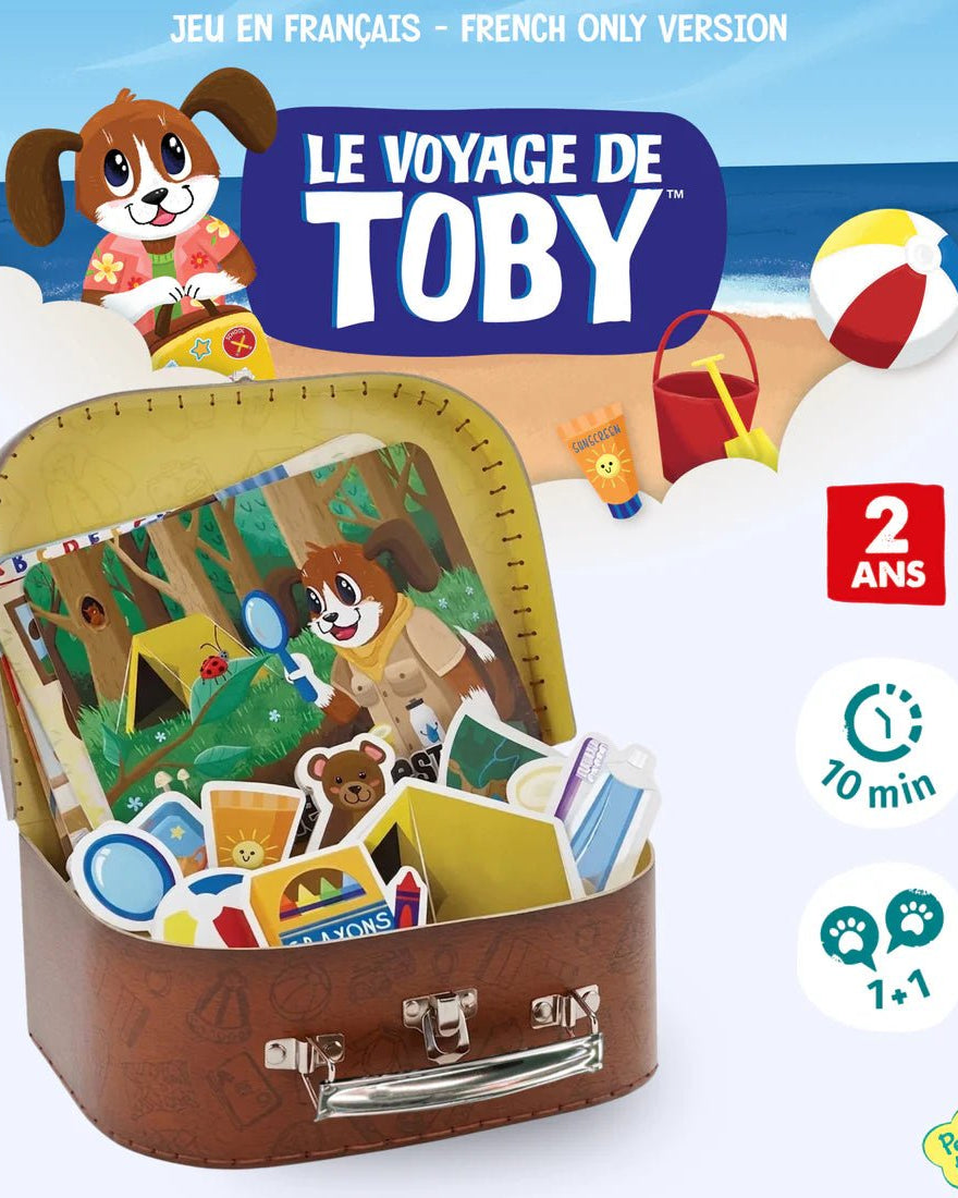 Jeu coopératif Le voyage de Toby -Jeux de société- Boutique LeoLudo-Peaceable Kingdom