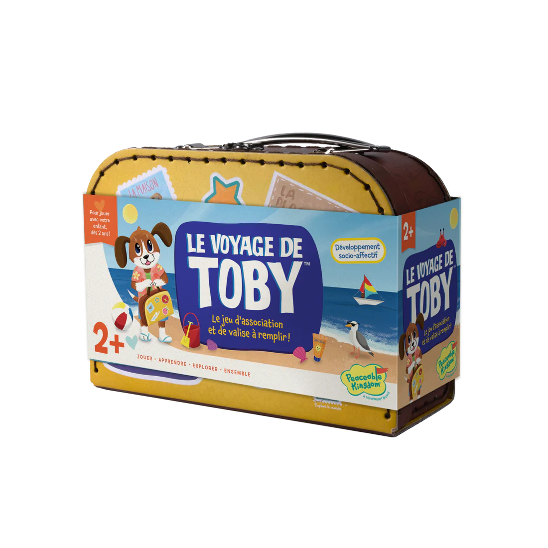 Jeu coopératif Le voyage de Toby -Jeux de société- Boutique LeoLudo-Peaceable Kingdom