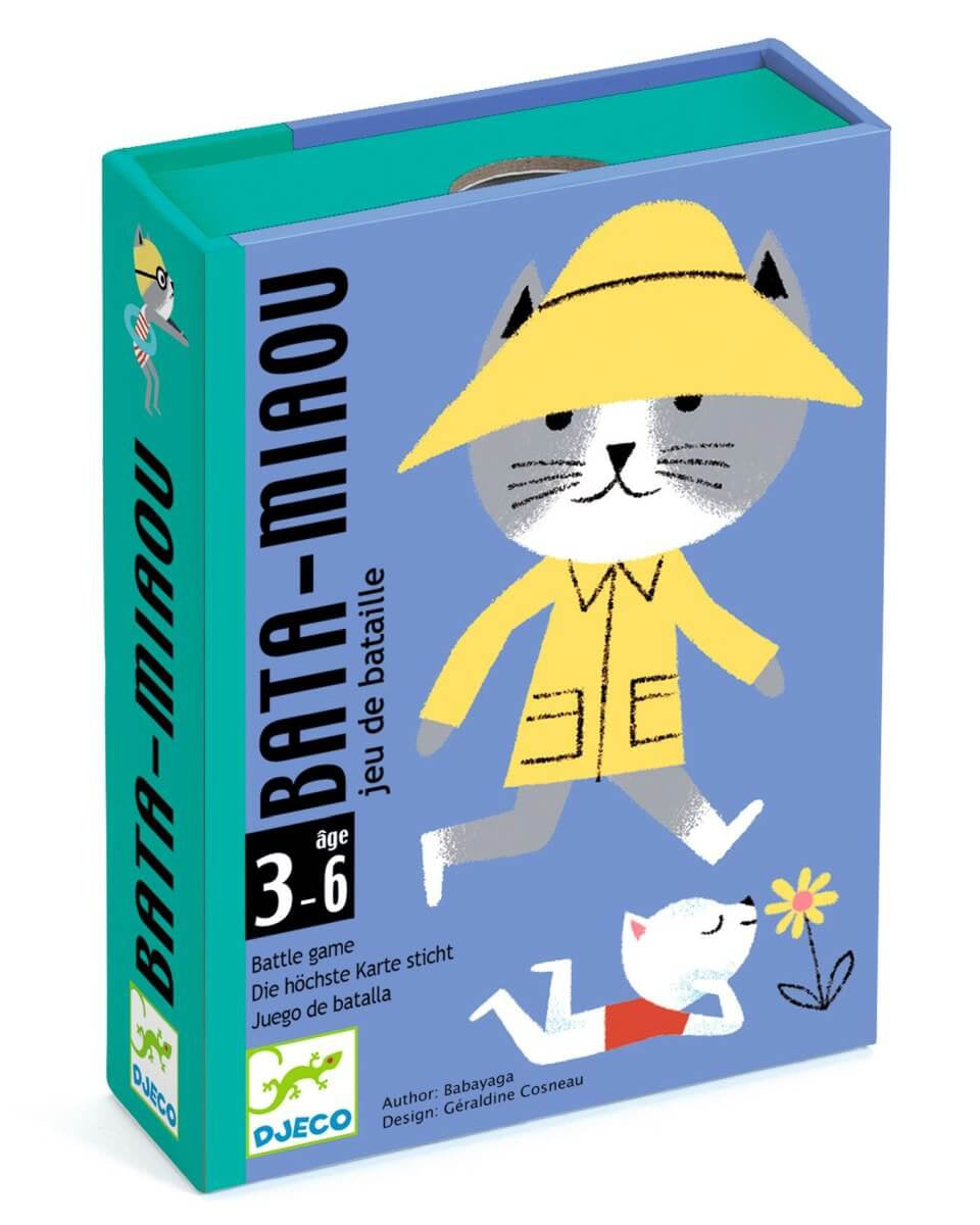 Jeu de bataille Bata - Miaou - Jeux de société - Boutique LeoLudo - Djeco