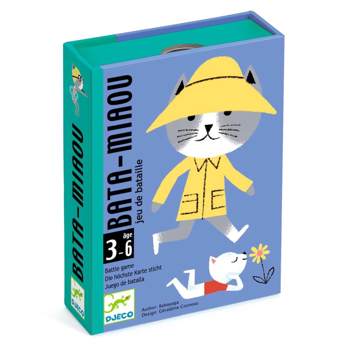 Jeu de bataille Bata - Miaou - Jeux de société - Boutique LeoLudo - Djeco