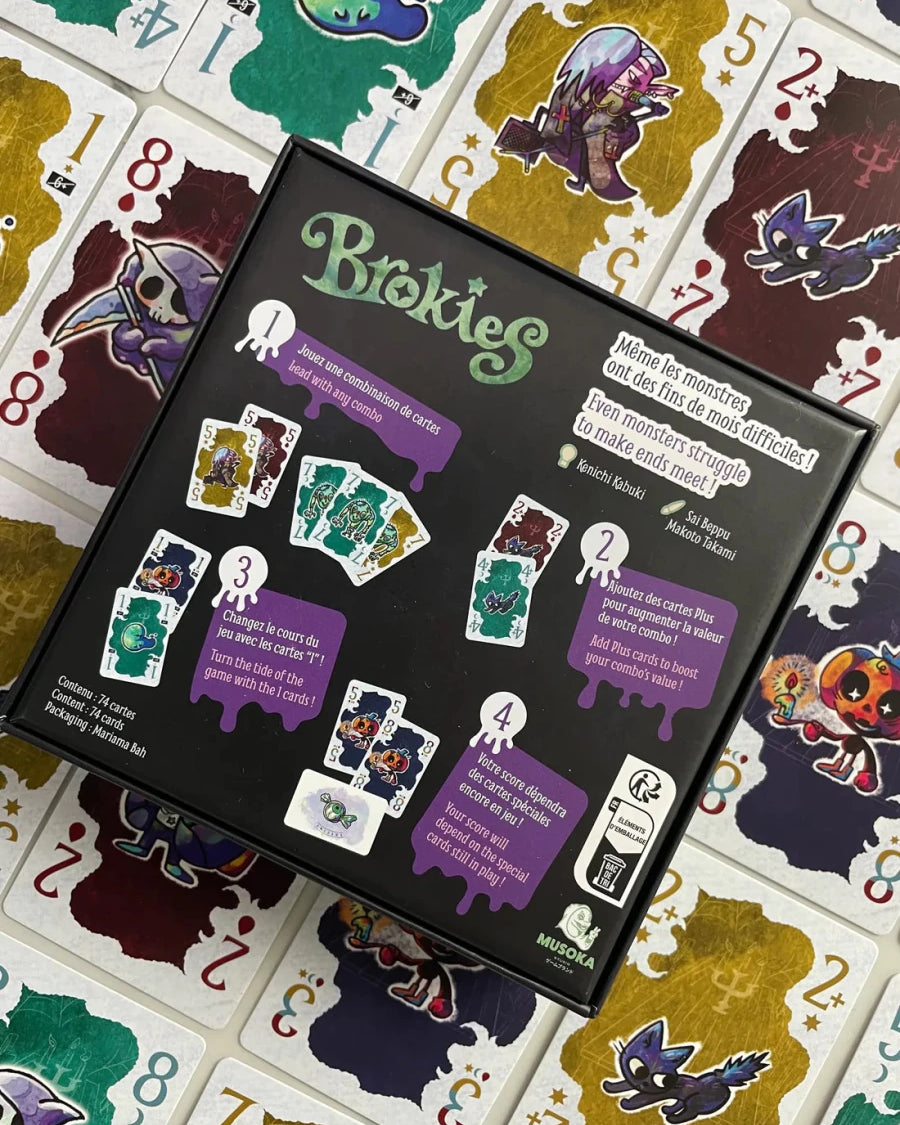 Jeu de cartes Brokies – Musoka -Jeux de société- Boutique LeoLudo-musoka