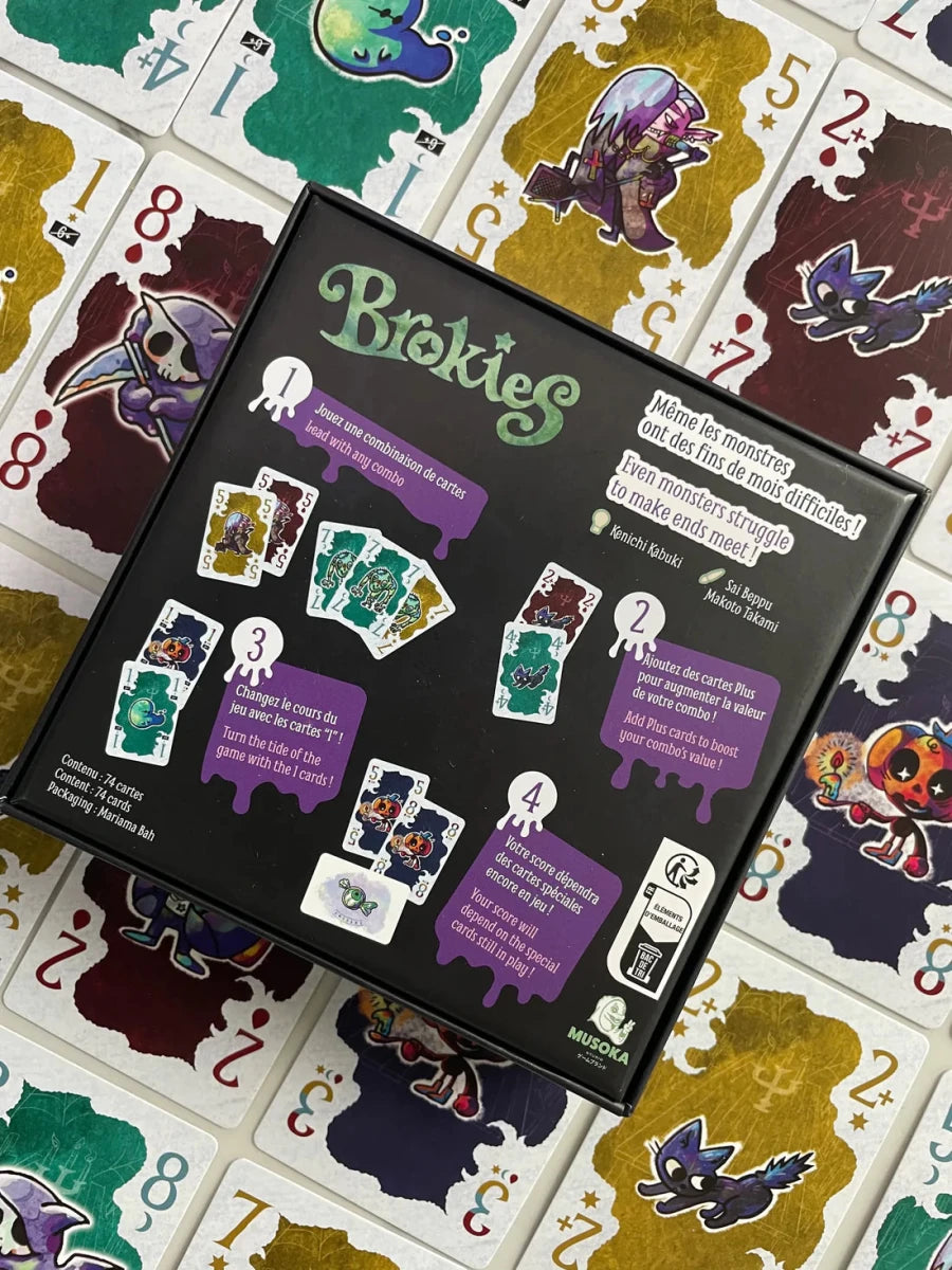 Jeu de cartes Brokies – Musoka -Jeux de société- Boutique LeoLudo-musoka