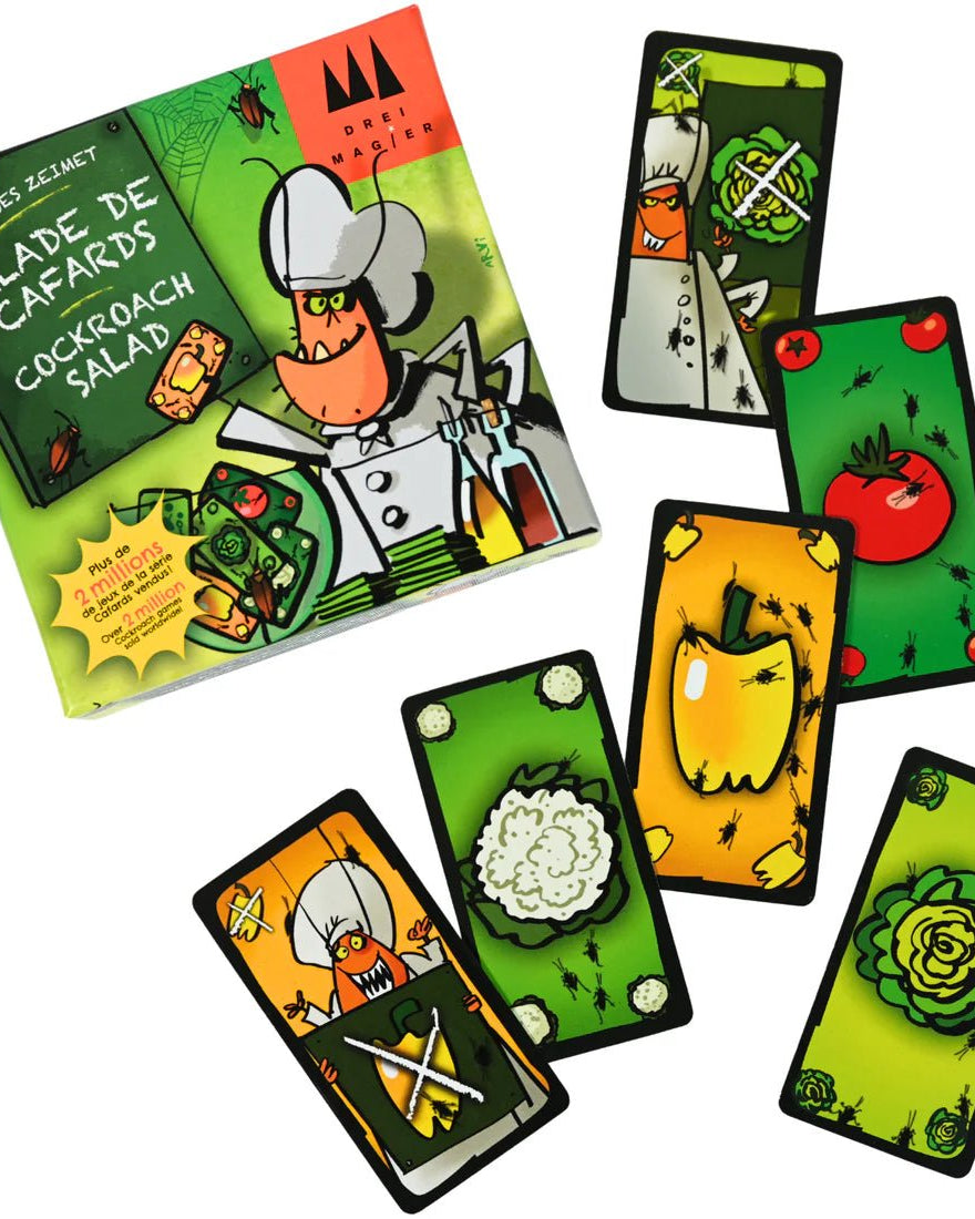 Jeu de cartes Salade de Cafards -Jeux de société- Boutique LeoLudo-Schmidt