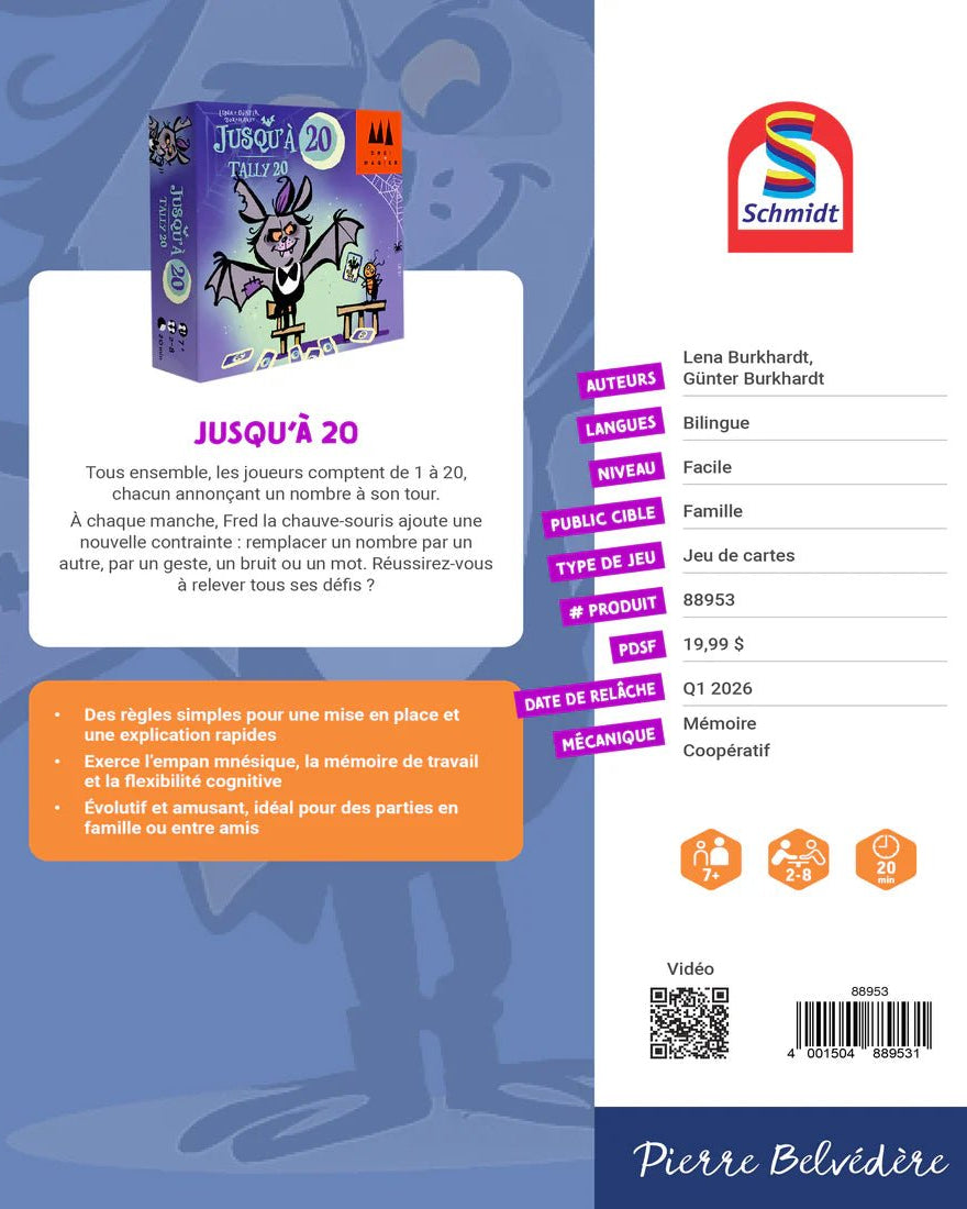 Jeu de cartes Tally 20 – Drei Magier -Jeux de société- Boutique LeoLudo-Schmidt