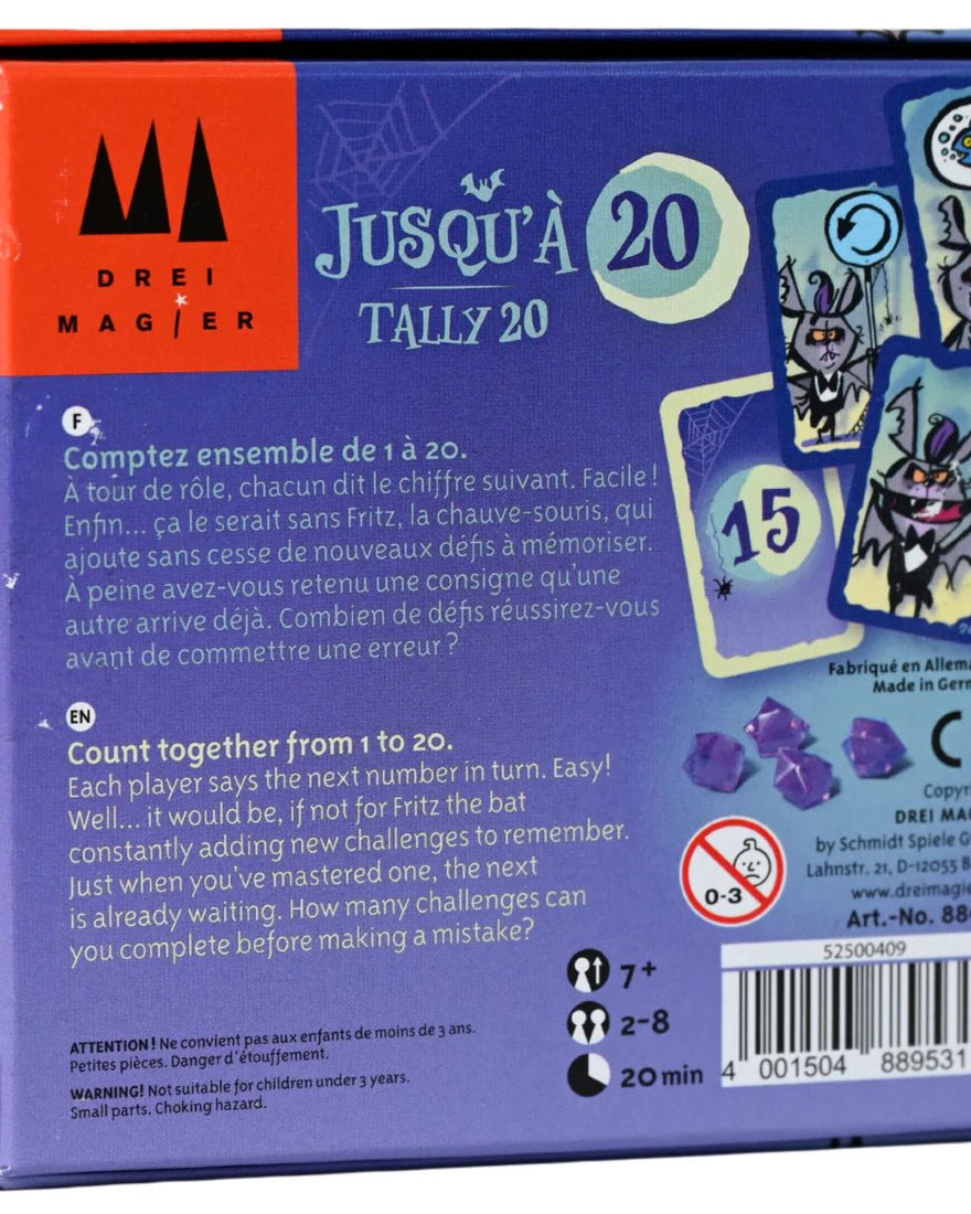 Jeu de cartes Tally 20 – Drei Magier -Jeux de société- Boutique LeoLudo-Schmidt